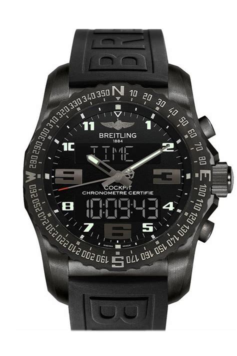 breitling cockpit b50 titanium analog-digital men's watch vb501022/bd41/155s|Breitling Cockpit B50 .